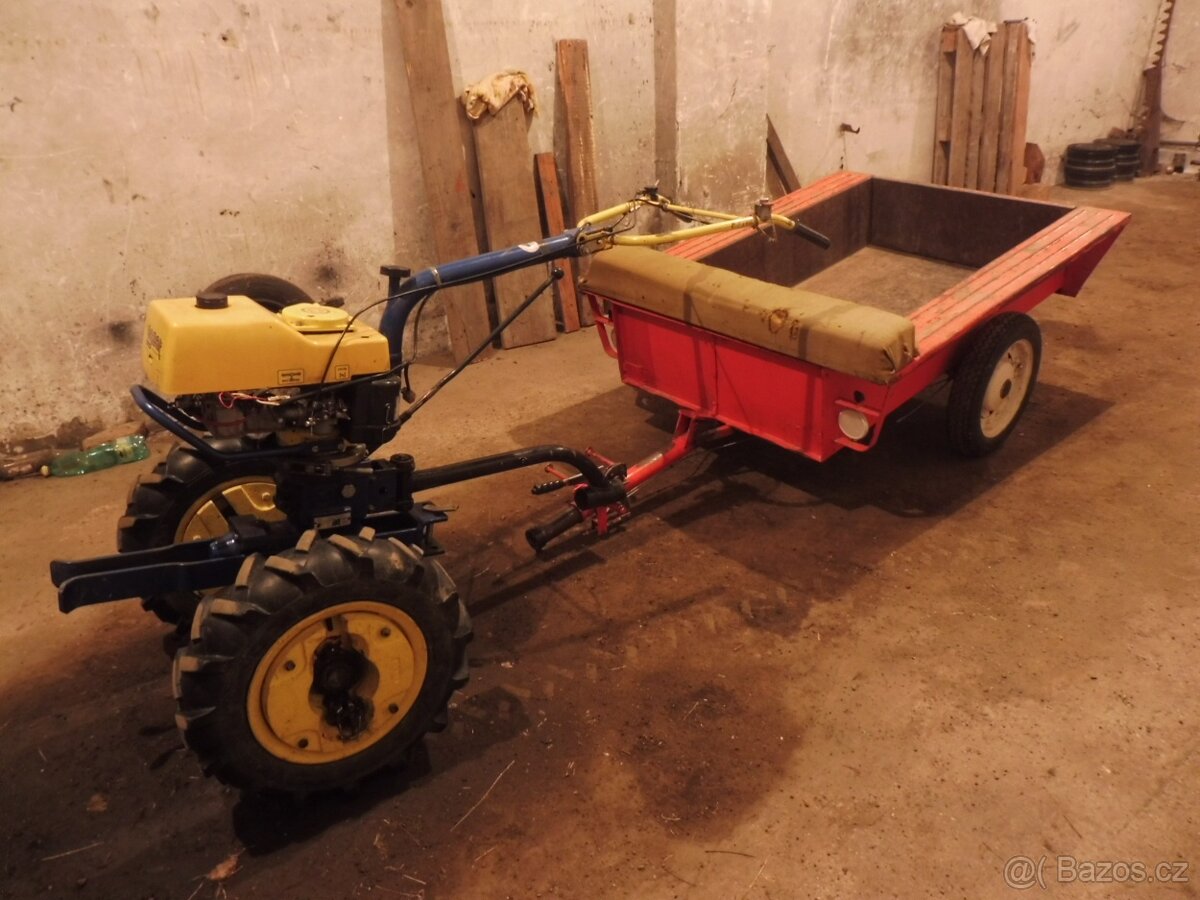 prodám malotraktor agzat s vlekem - 2