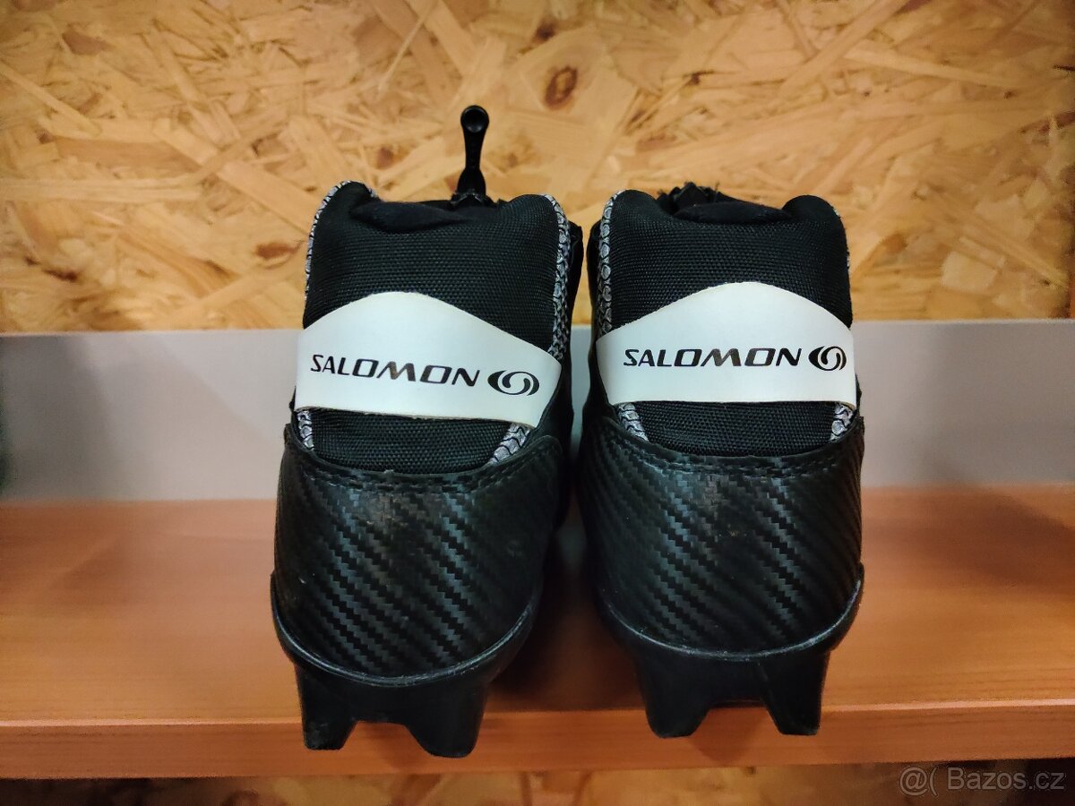 Boty na běžky SALOMON MINI-LAB vel. 36 SNS, 23cm - 2