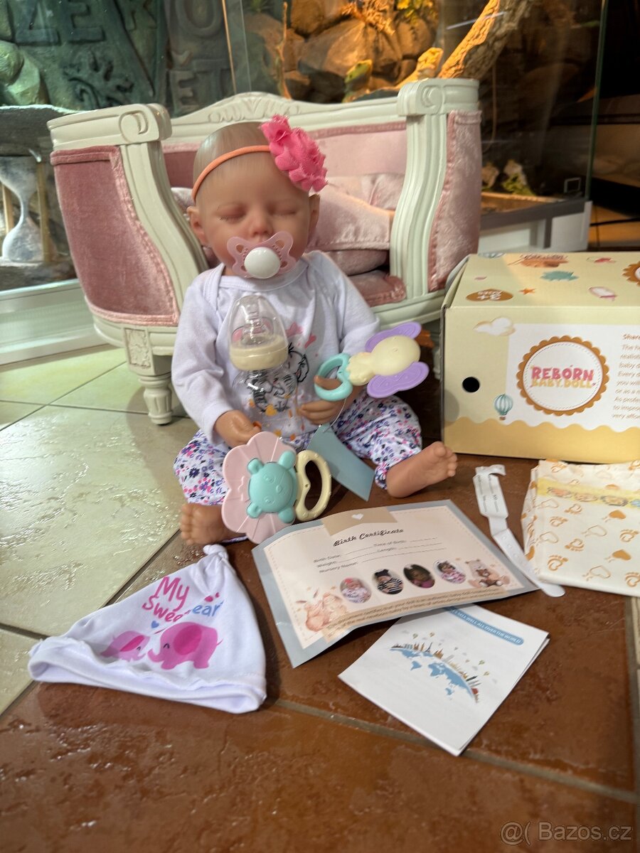Reborn realistická holčička N.O.V.Á. - 2
