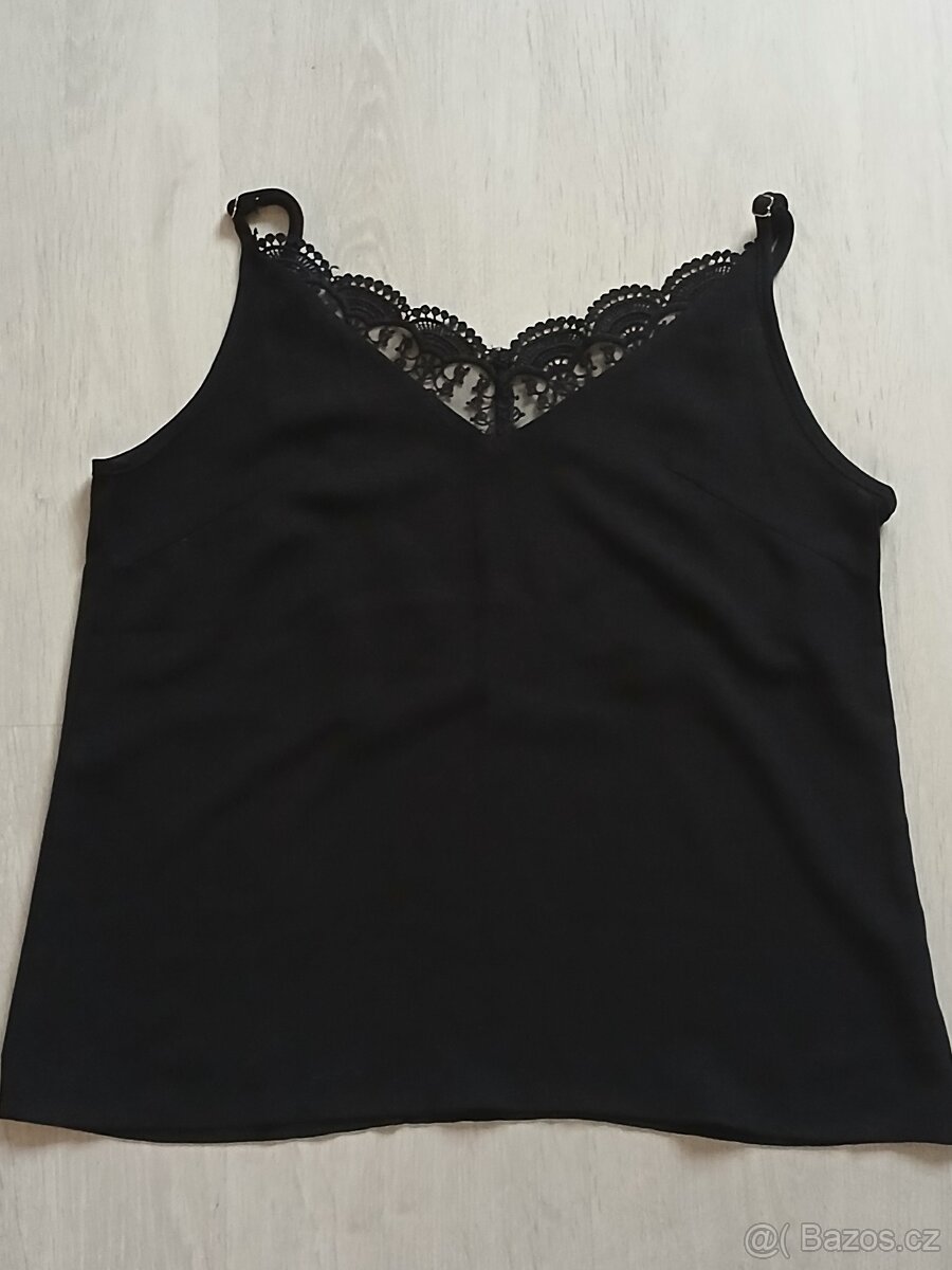 Tílko, top s krajkou - 2