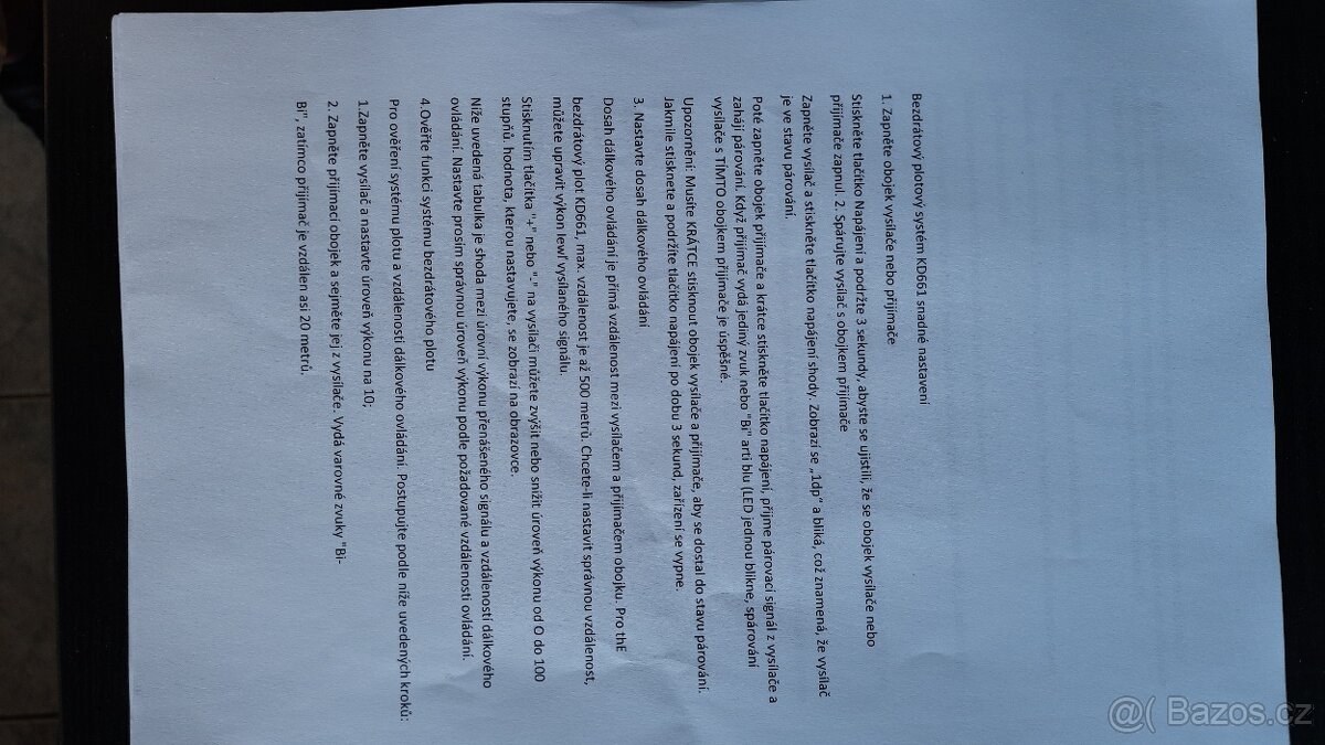 Elektronický obojek KD 661 - 2