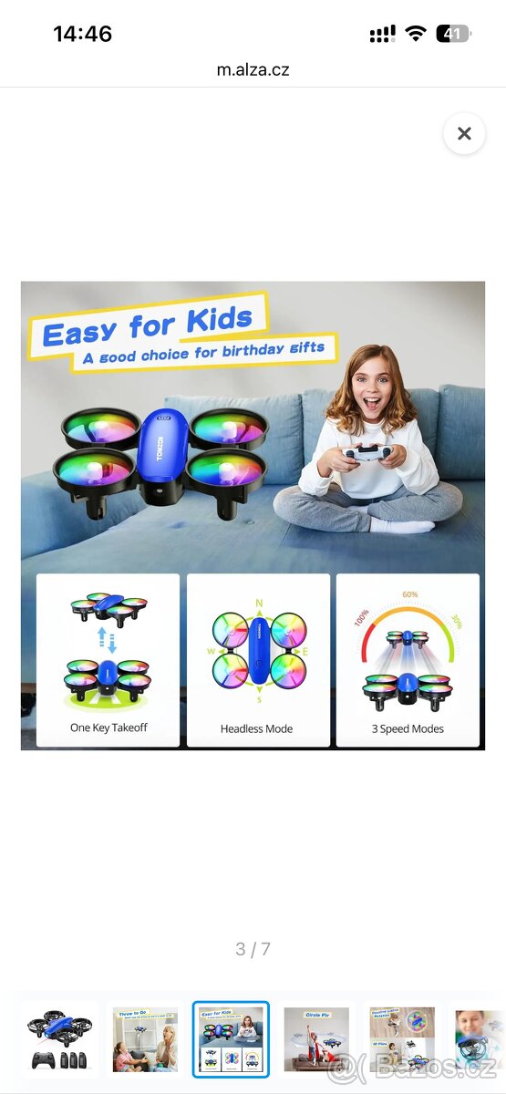 Dron TomZon A23 - nerozbitný, Brno - 2