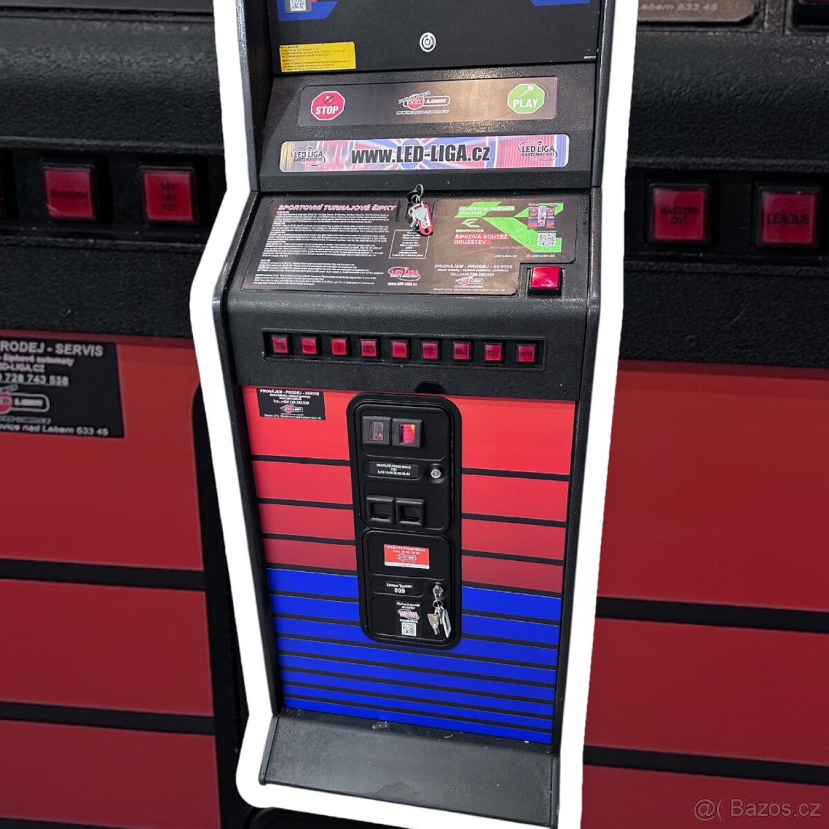 Šipky, šipkový automat Löwen Turnier Darts SM94 - 2