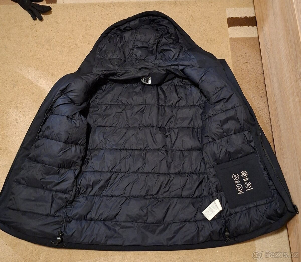 Teplá černá bunda - 2