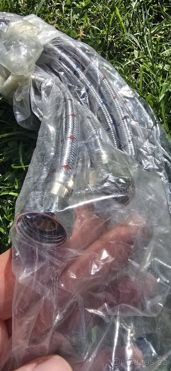 Pancéřová opletená hadice 1/2 80cm - 2