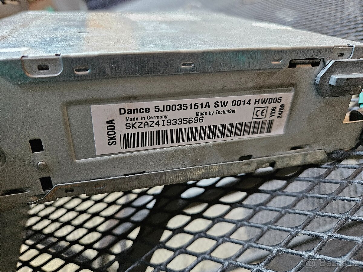 Rádio Škoda Fabia Roomster Dance 5J0035161A - 2