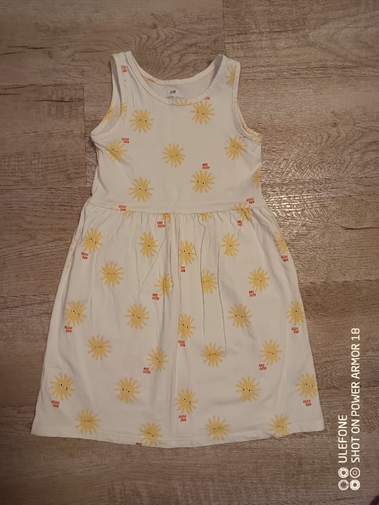 5x letní šaty vel. 122/128 - 2