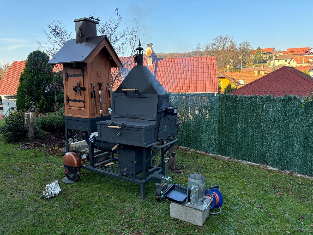 Masivní kombinovaný gril - 2