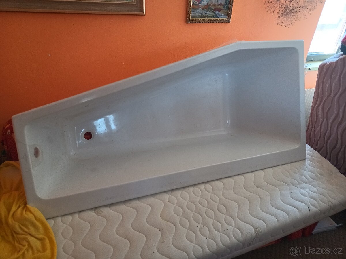 Villeroy & Boch Subway – offsetová vana 170 × 80 cm, levá - 2