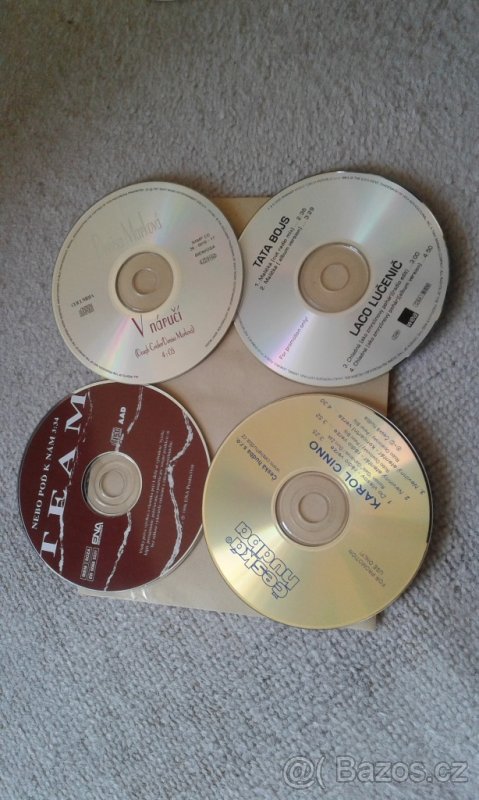 Slovenské a České PROMO CD vacsina - 2