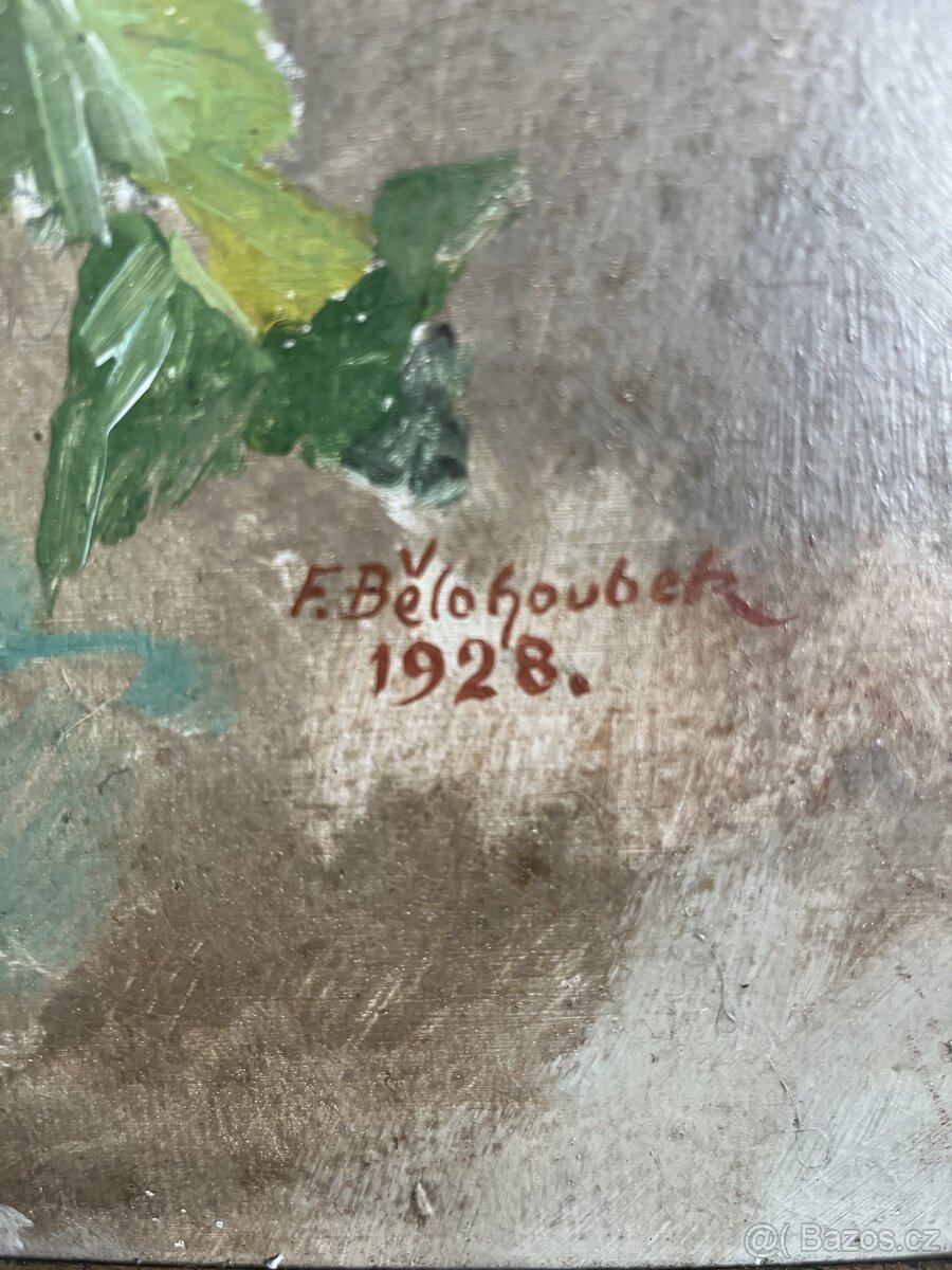 Starý obraz- František Běhoubek - 2