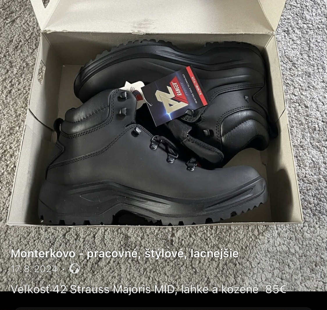 Pracovní boty, velikost 42, MIX - 2