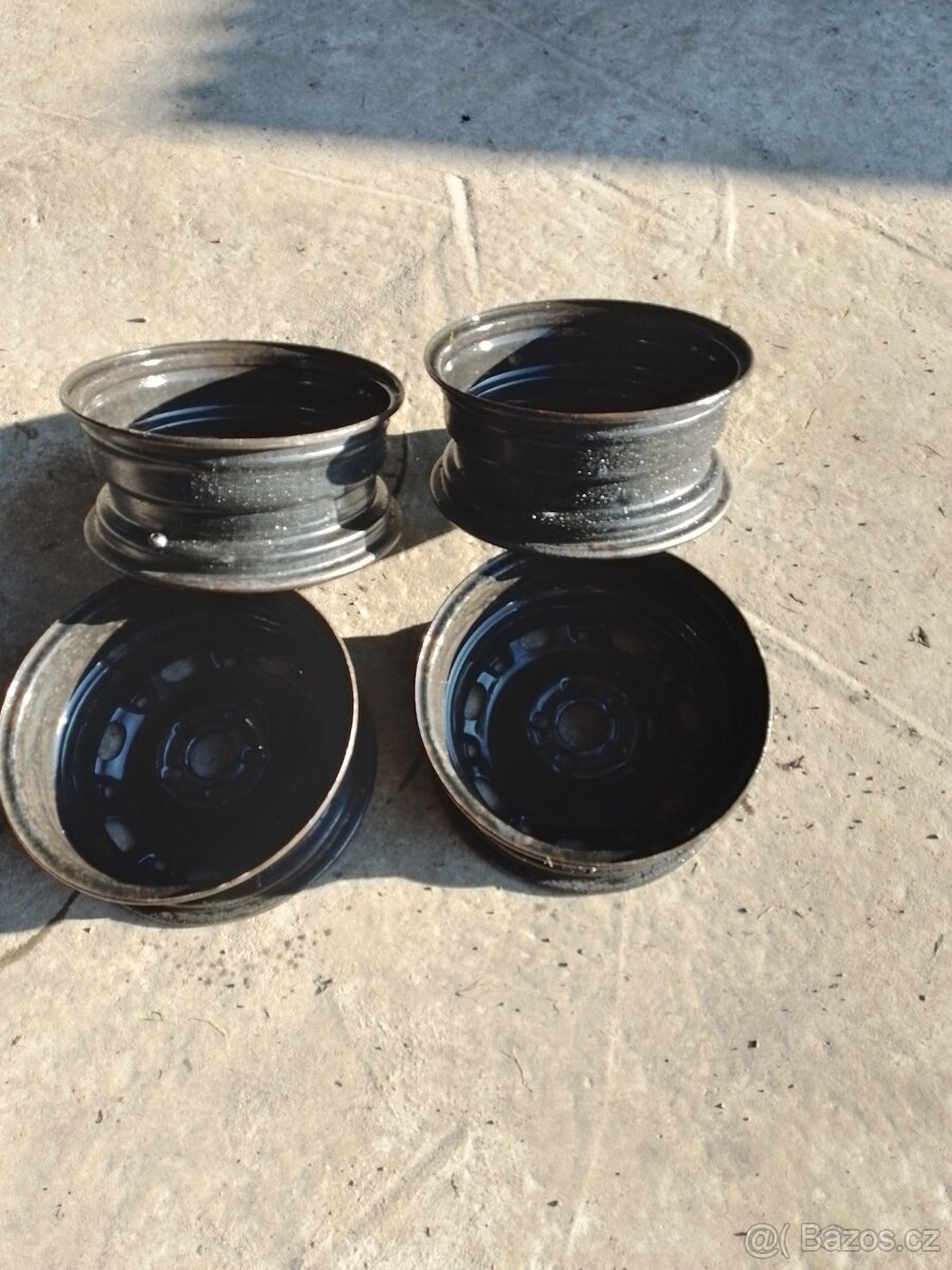 Disky plechová kola 14 fafia polo ibiza atd škoda - 2