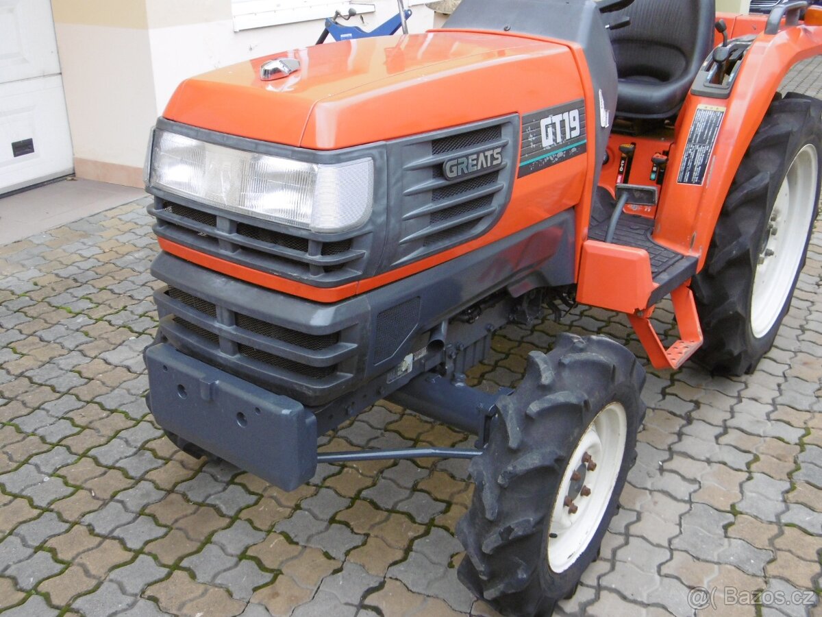 Malotraktor KUBOTA GT19D - 2