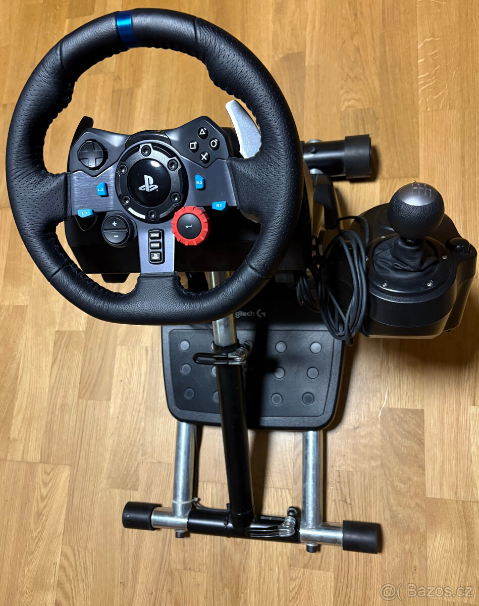 Logitech G29 + řadicí páka + stojan - 2