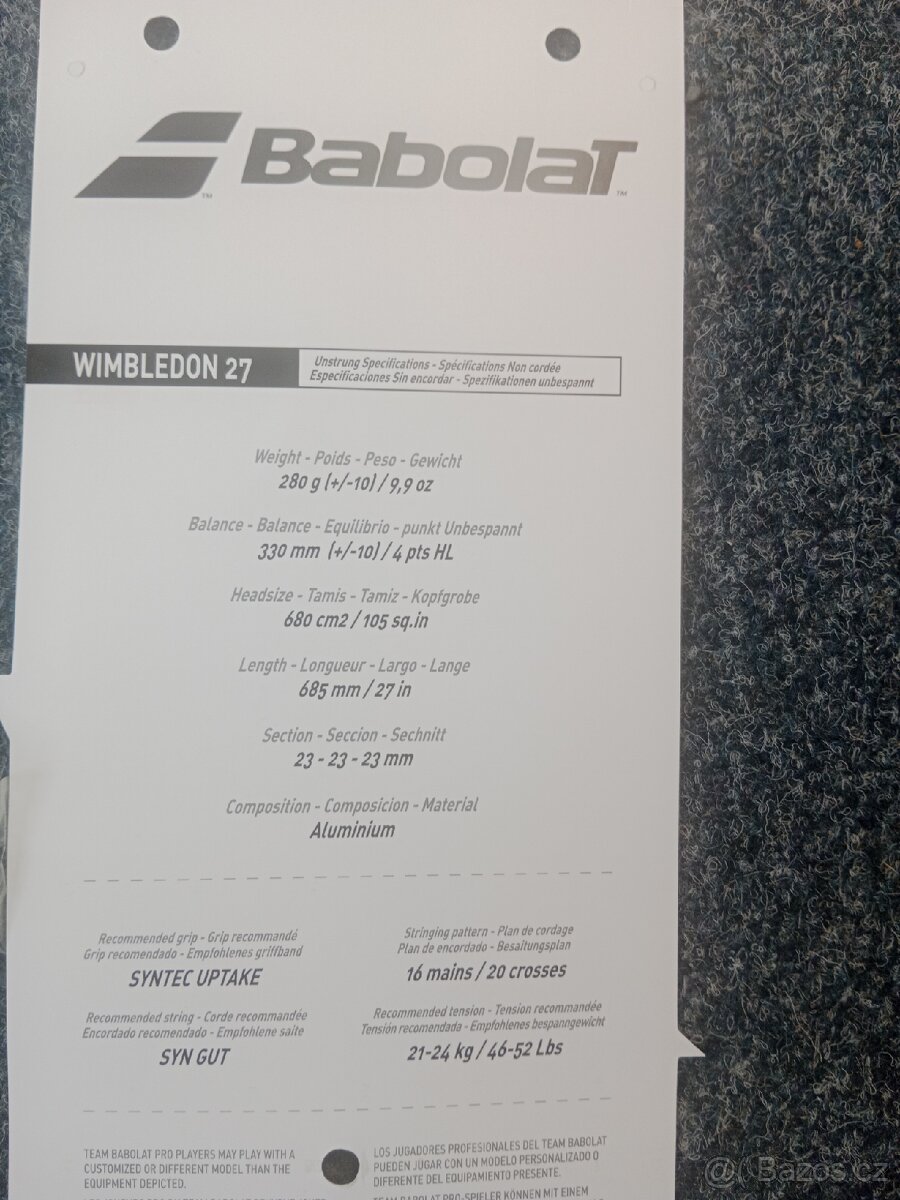 Tenisová raketa - 2