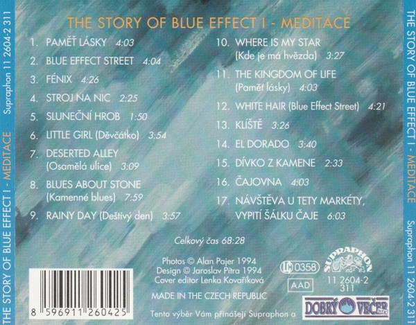 CD The Blue Effect – Meditace (The Story Of Blue Effect 1) - 2