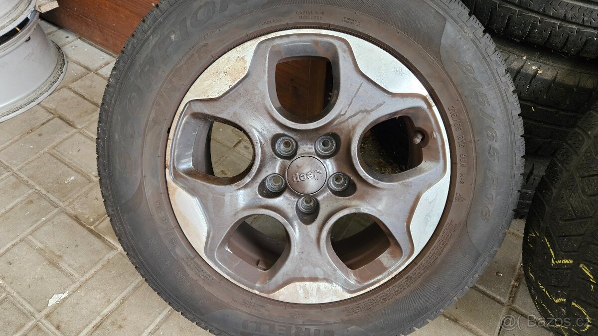 Sada Alu 5x110 215/65 R16 Jeep Renegade Compass - 2