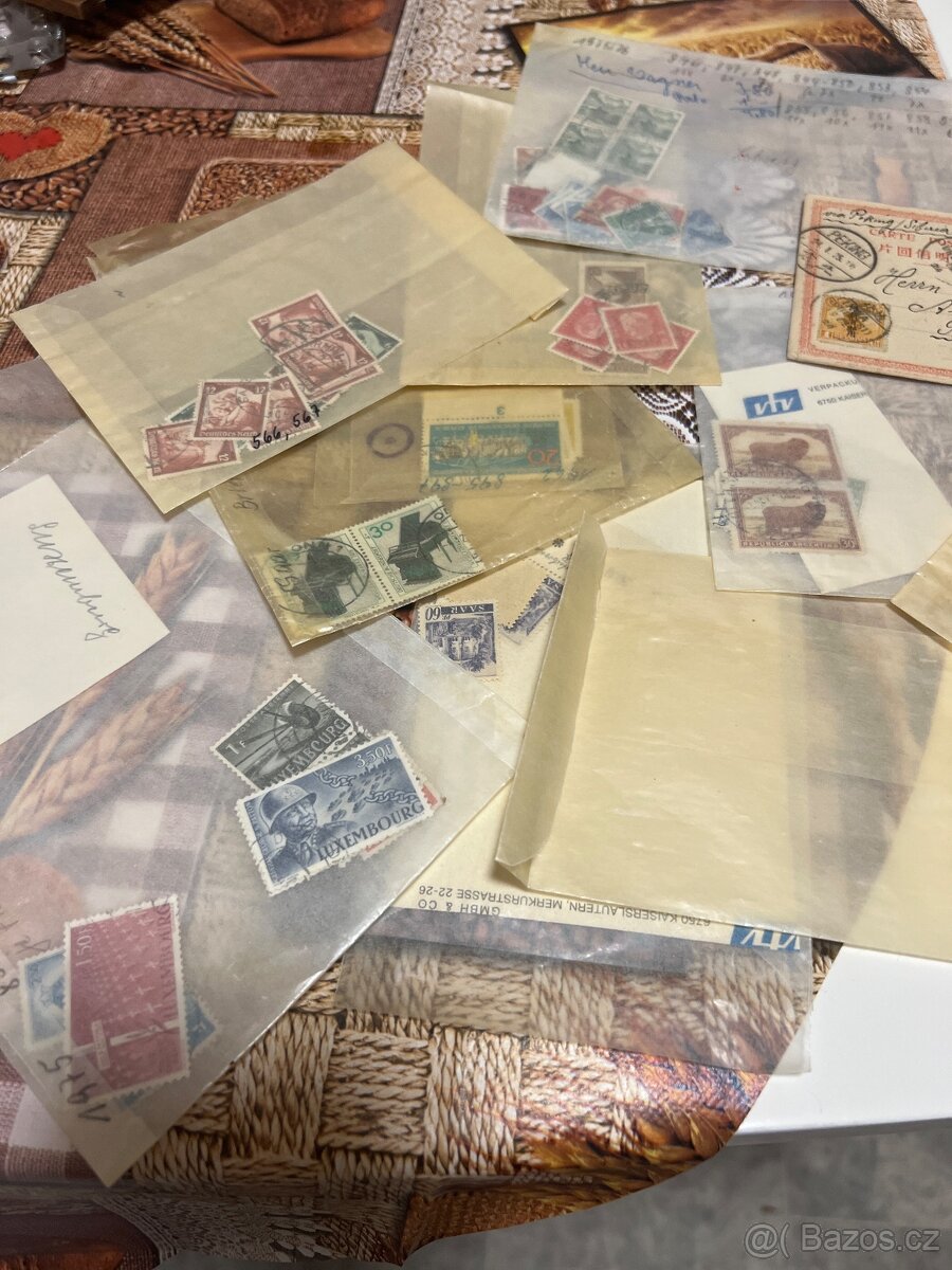 Známky staré Reich a Saar série atd Nemecko - 2