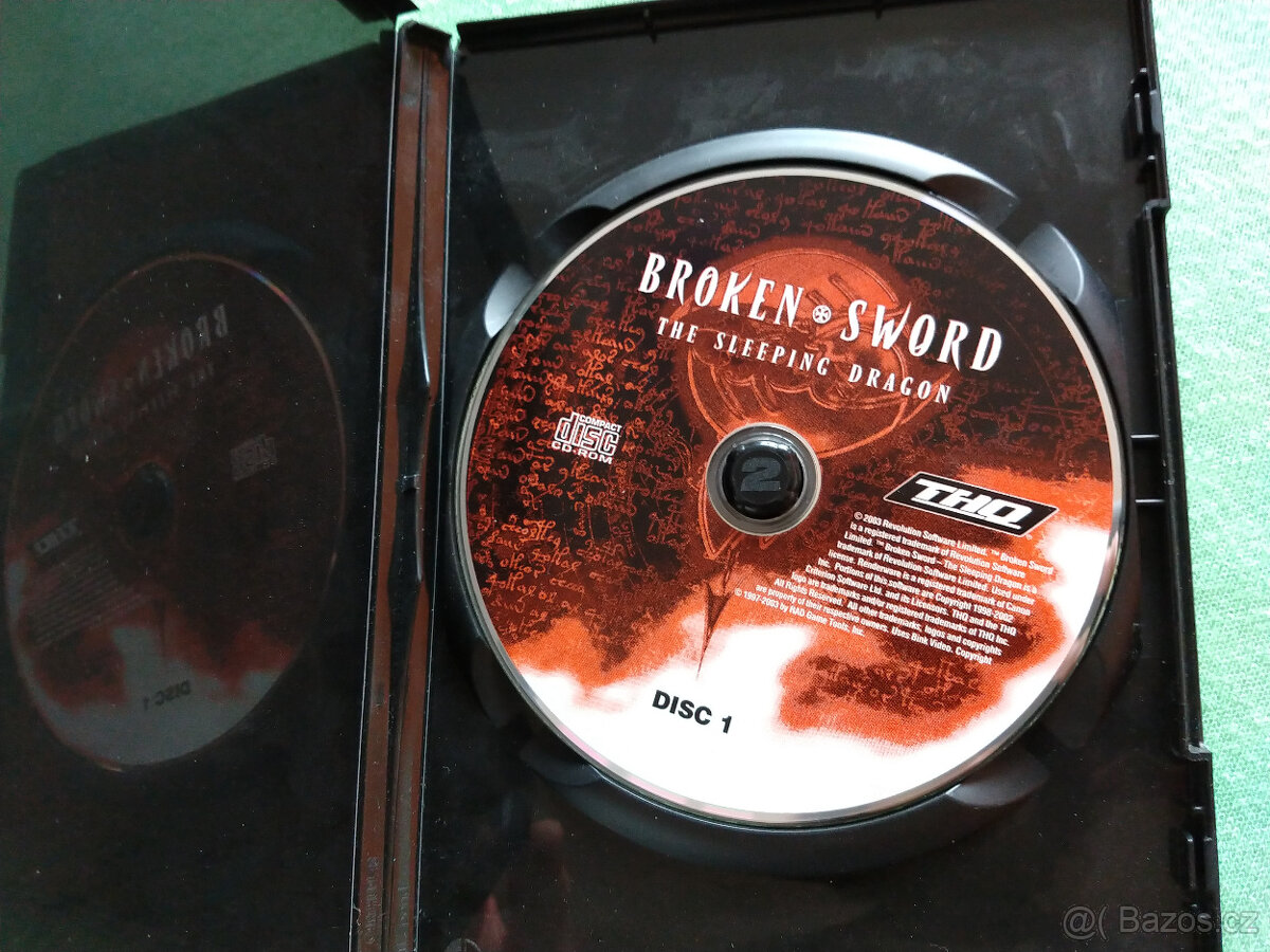 Broken Sword: The Sleeping Dragon (2003) - PC hra v krabičce - 2