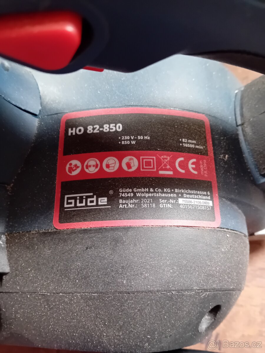 Ruční hoblík GUDE HO 82-850 - 2