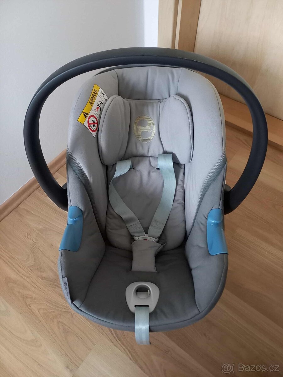 Vajíčko (autosedačka) cybex Aton M- Grey - 2