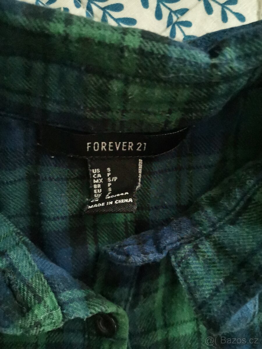 Košile flanel vel. S zn. Forever 21 - 2