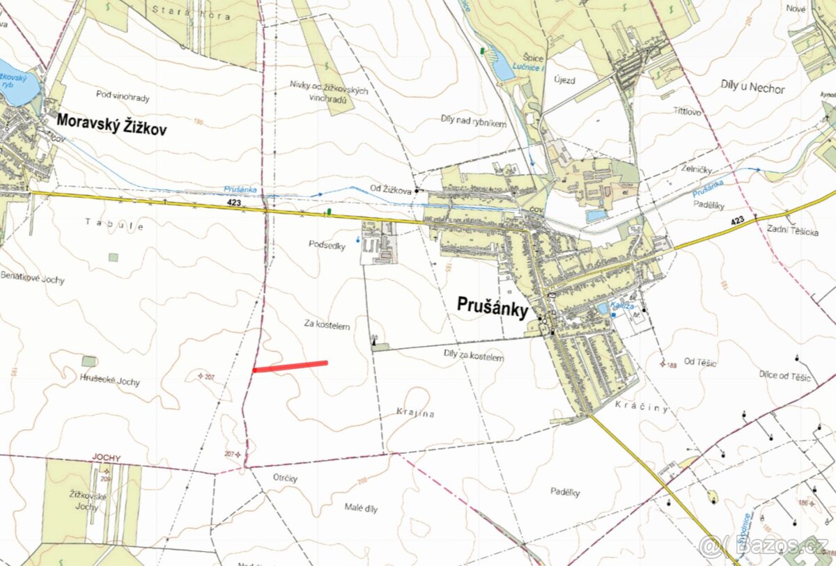 Zemědělská půda, prodej, Prušánky, Hodonín - 2