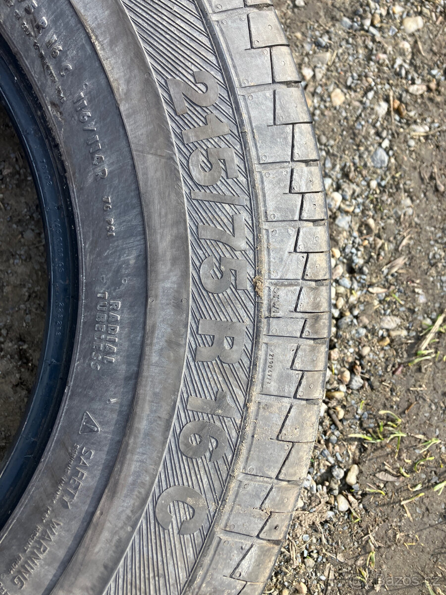 Pneu na dodávku 215/75 R16 C - 2