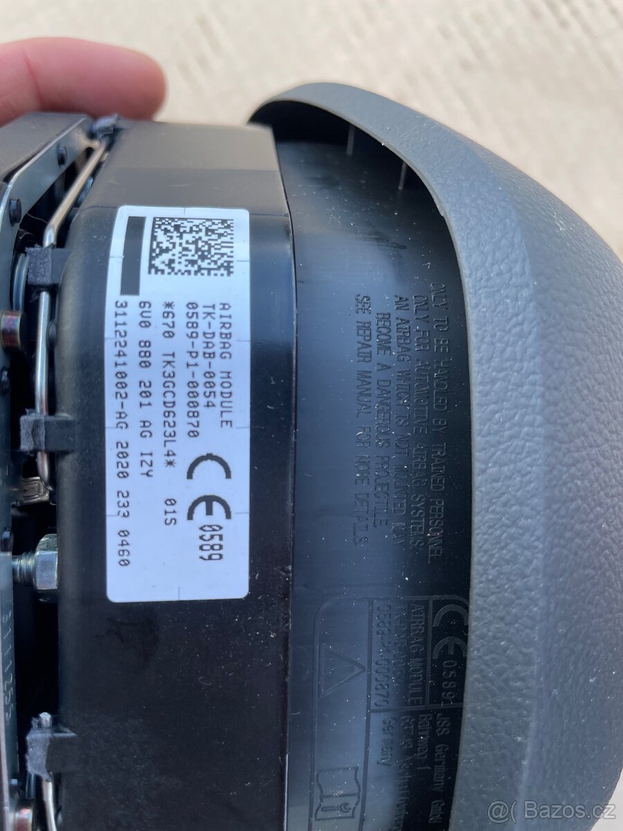 VOLANTOVÝ AIRBAG ŠKODA FABIA IV - 2