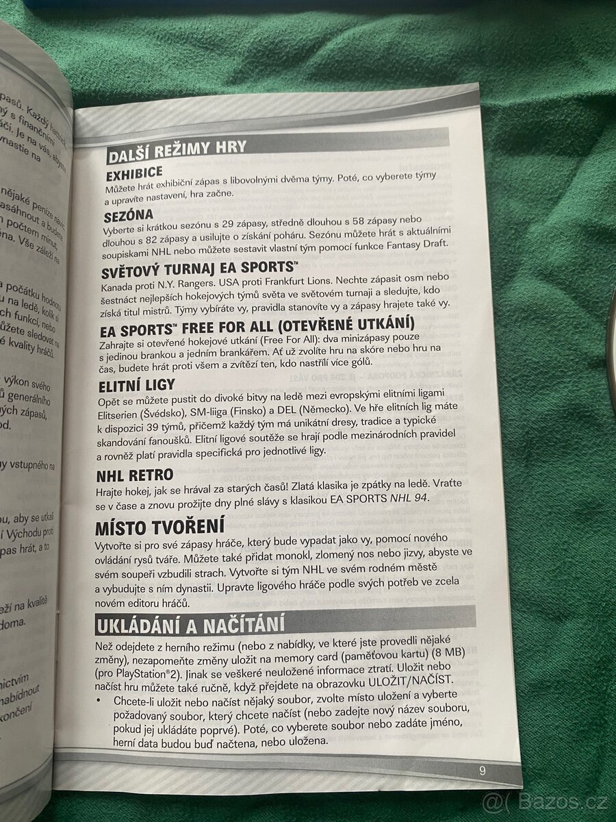PS2 NHL 09 CZ - 2