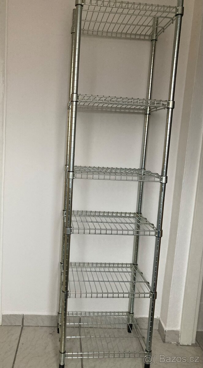 IKEA OMAR regál 5 kusu pc 5000,- Kč - - 2