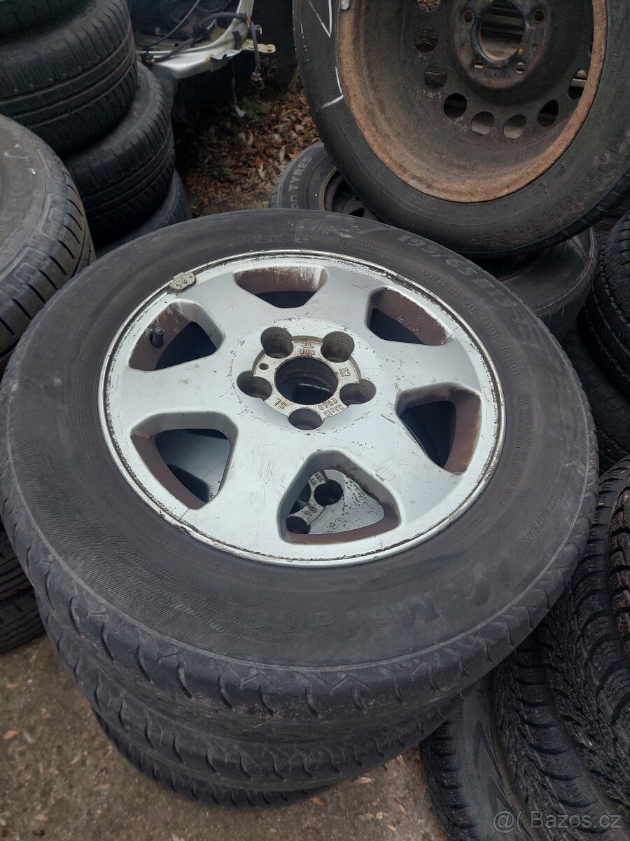 Sada letních kol Opel , 5x110... - 2