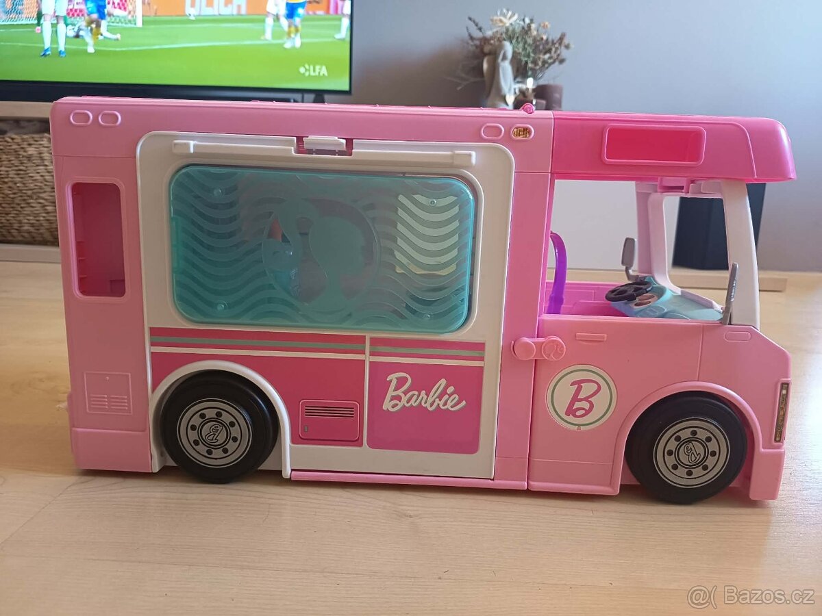 Mattel Barbie Karavan 3v1 Super - Camper - 2