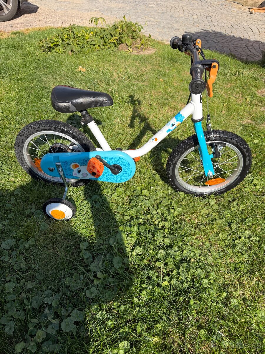 Dětské kolo s kolečkama btwin 14” - 2