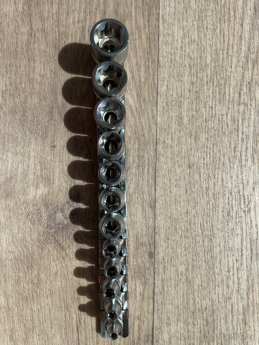 Vnitřní nástrčné klíče e-torx, sada 12ks, úplně nové - 2