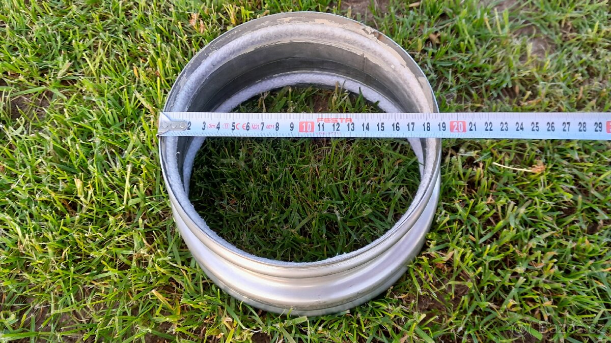 Napojení kouřovodu na keramický komín - 2