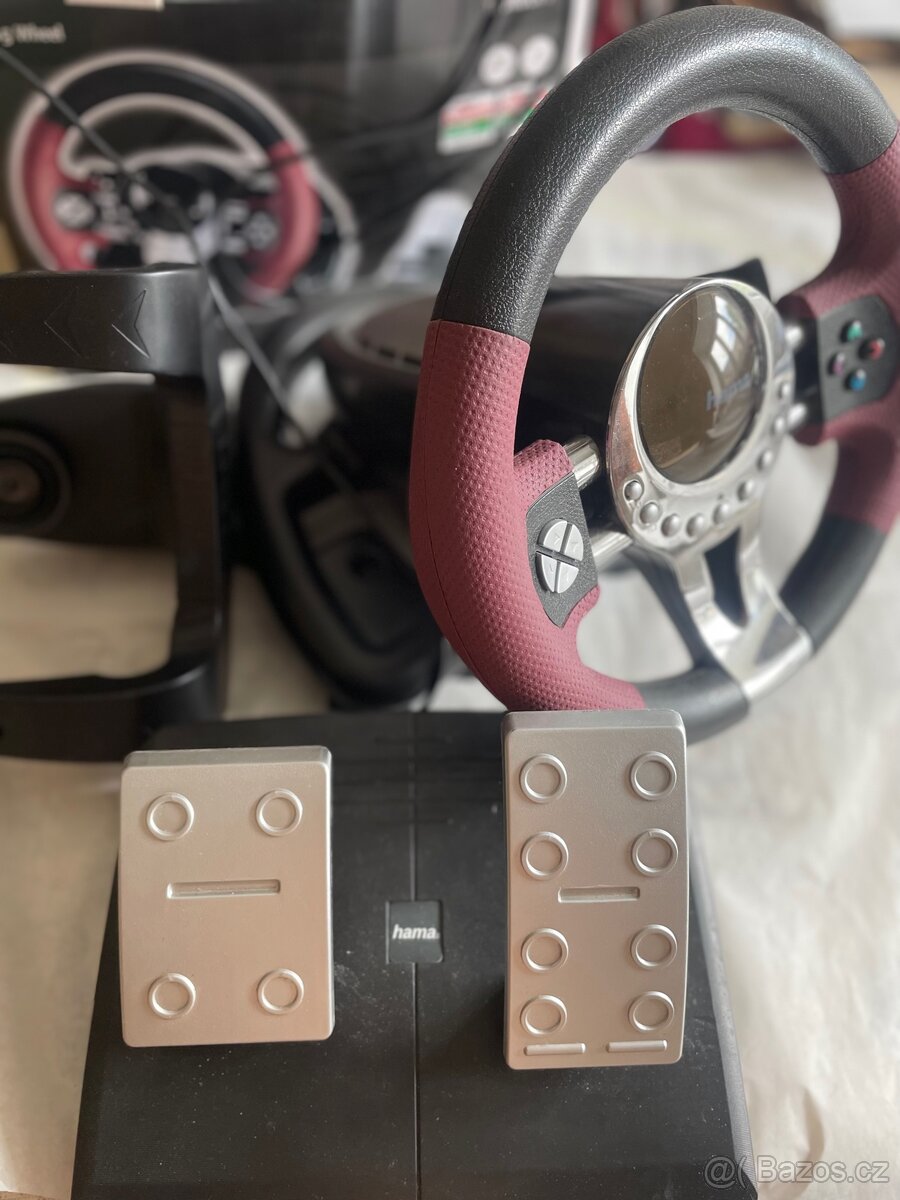 Levný herní volant Hama - 2
