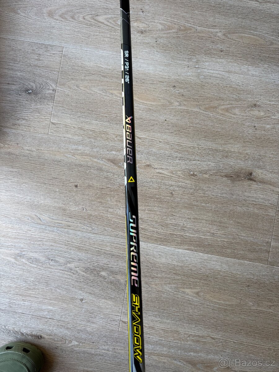 Brankářská PROFI hokejka Bauer SHADOW, SR/P31/26”, levá - 2