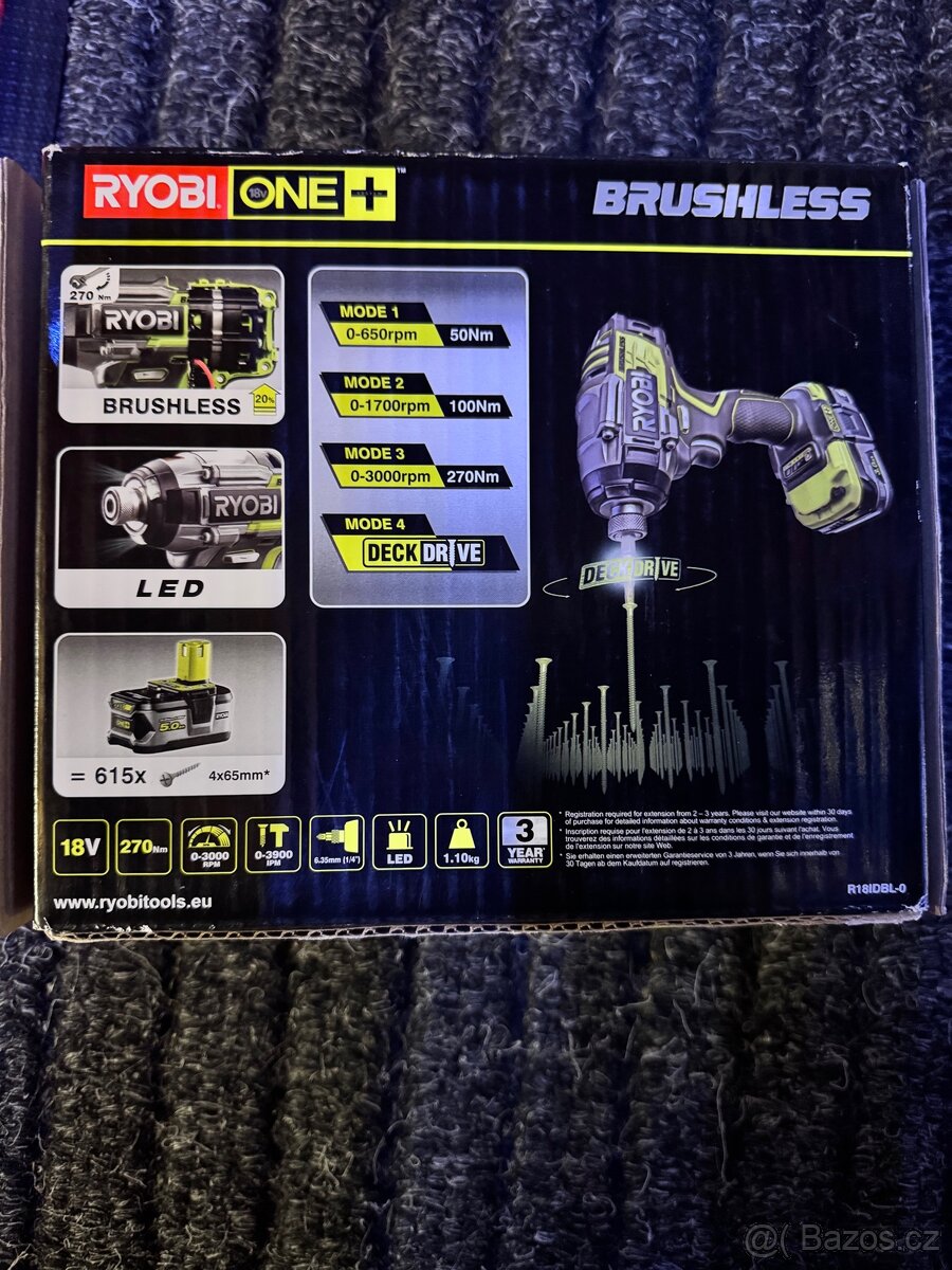 Ryobi R18IDBL-0 nový - 2
