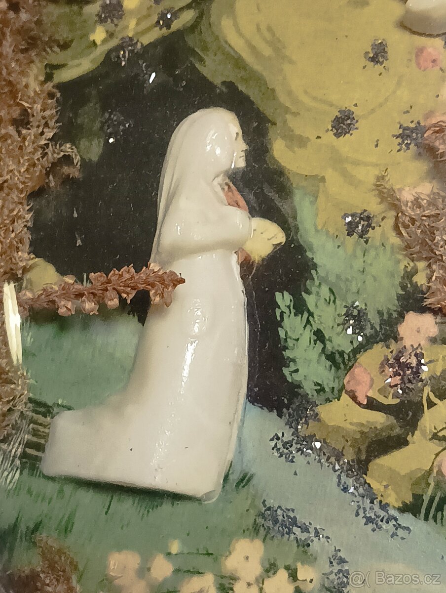 NÁBOŽENSKÝ SUVENÝR SVATÉ BERNADETTY A PANNY MARIE Z LURD - 2
