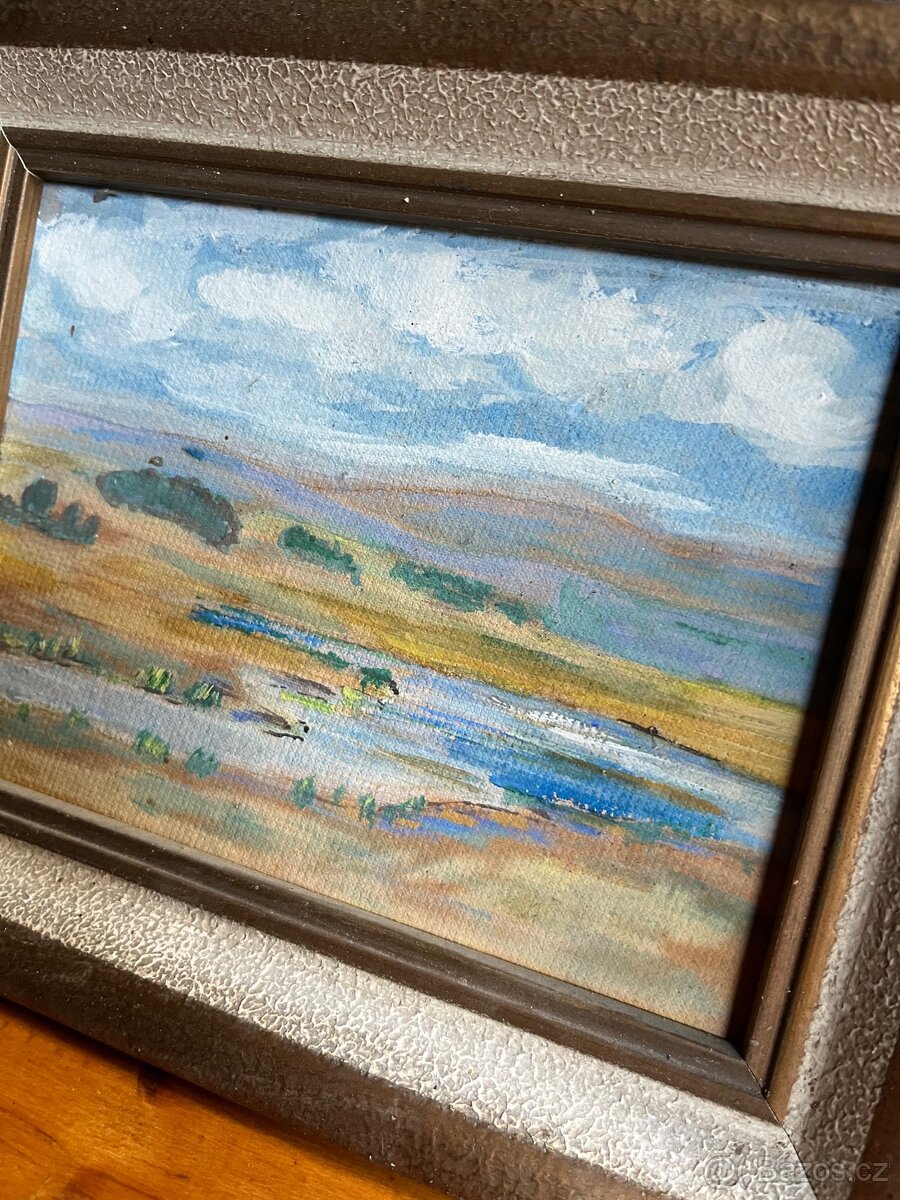 Obraz kresba krajiny - 2