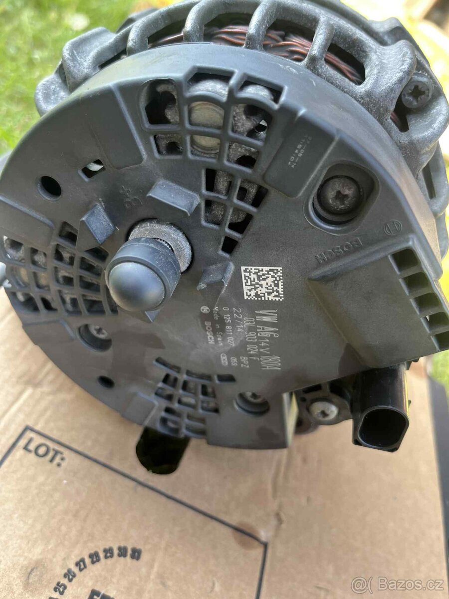 Alternátor 03L903024F Škoda Superb CFGB 125kw - 2