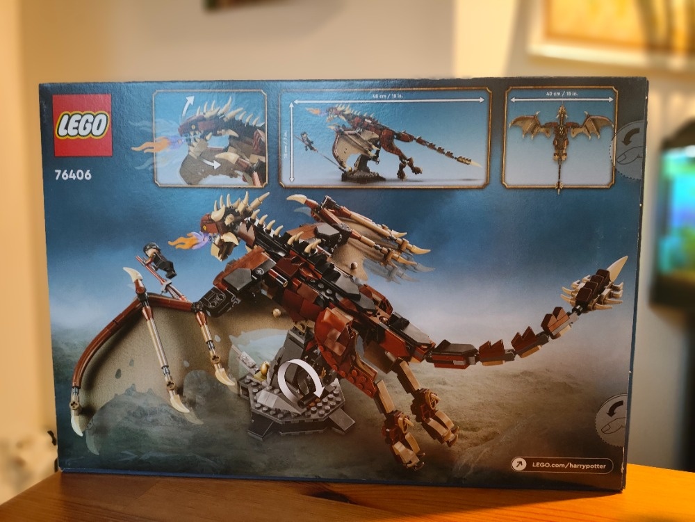 LEGO Harry Potter 76406 - Maďarský trnoocasý drak - 2