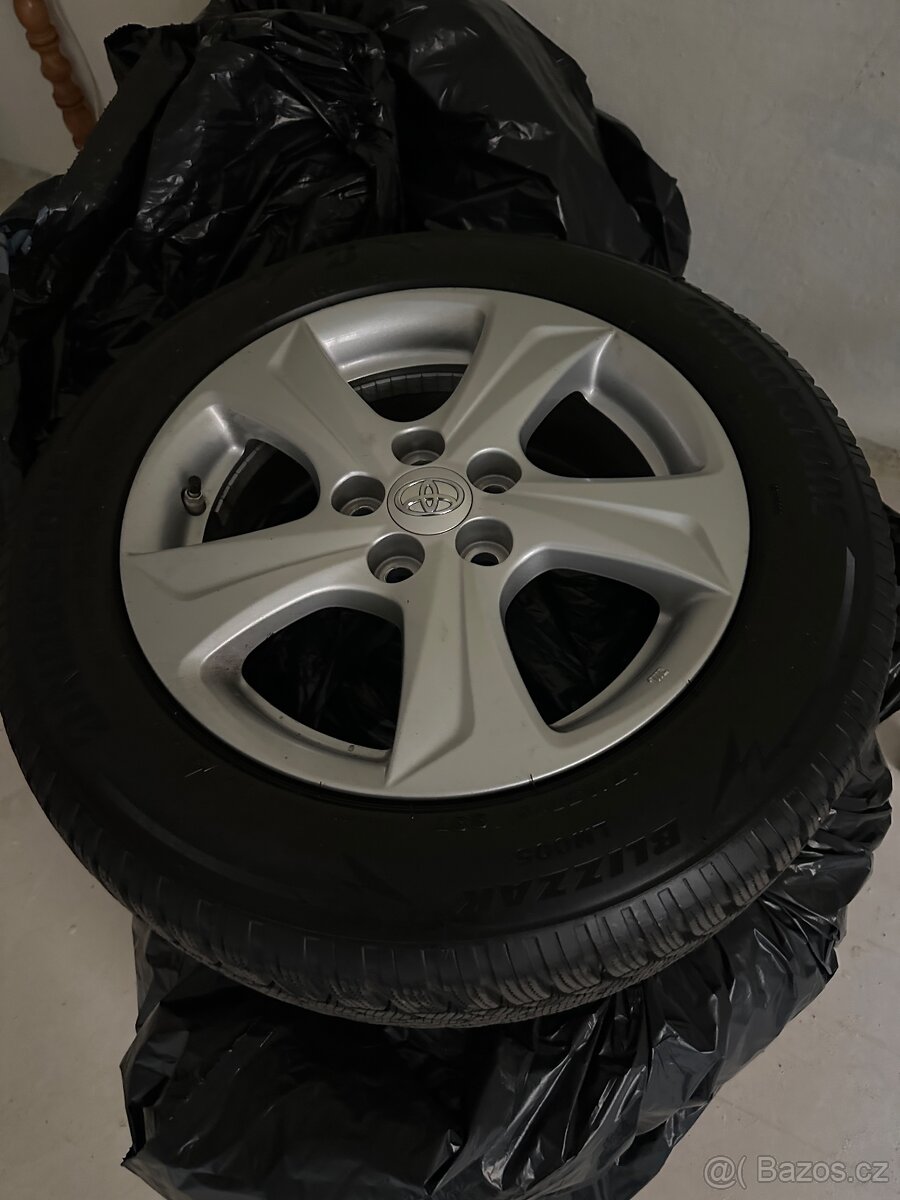Zimní alu kola 185/65 R15 – originál Toyota Yaris - 2