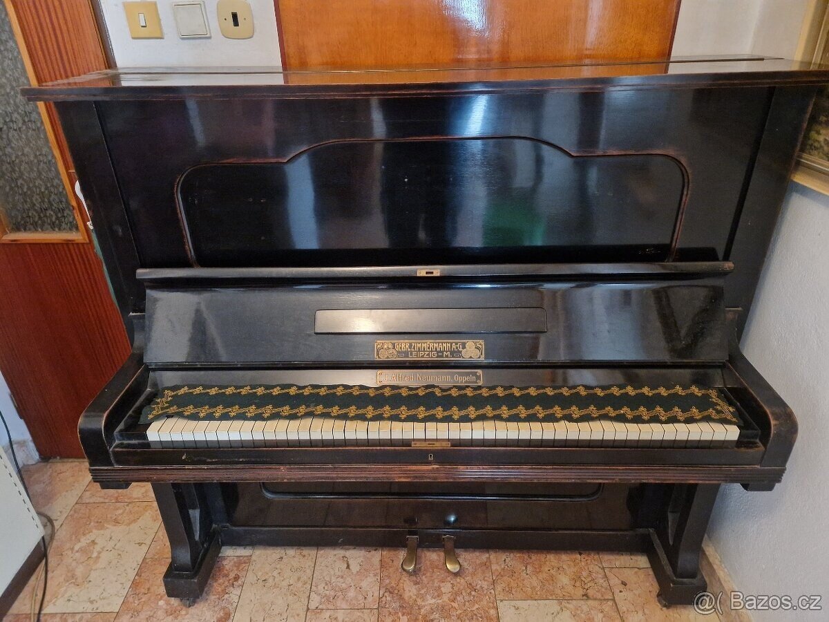 Pianino Gebr Zimmermann - 2