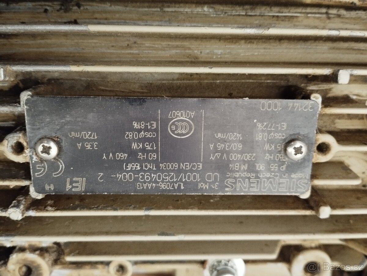 Elektromotor Siemens 1,5 kW - 2