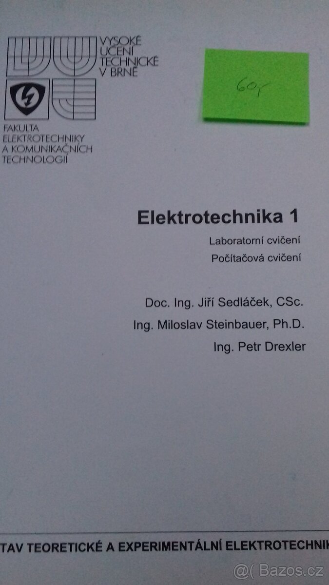 Elektrotechnika, matematika pro VŠ - 2