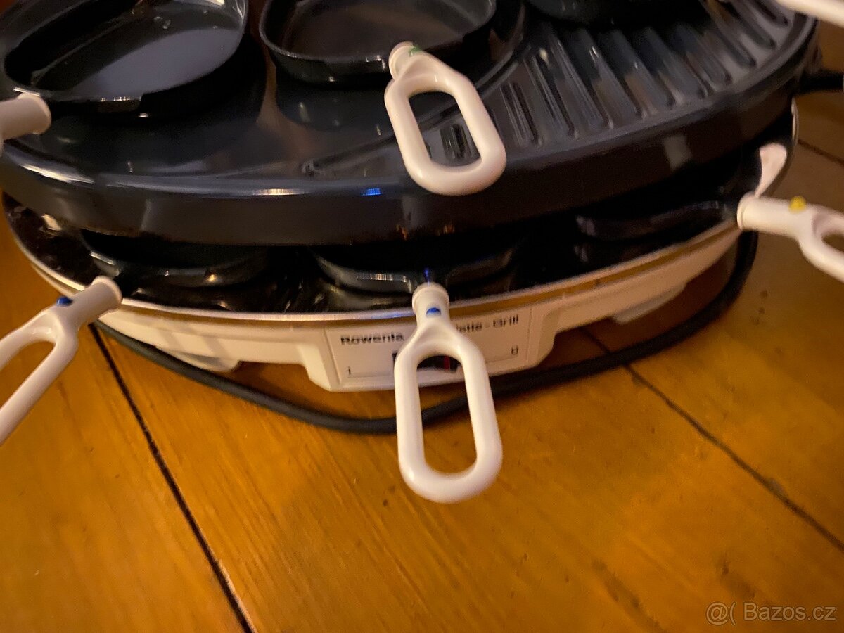 Párty grill + raklettovač + crepes - 2
