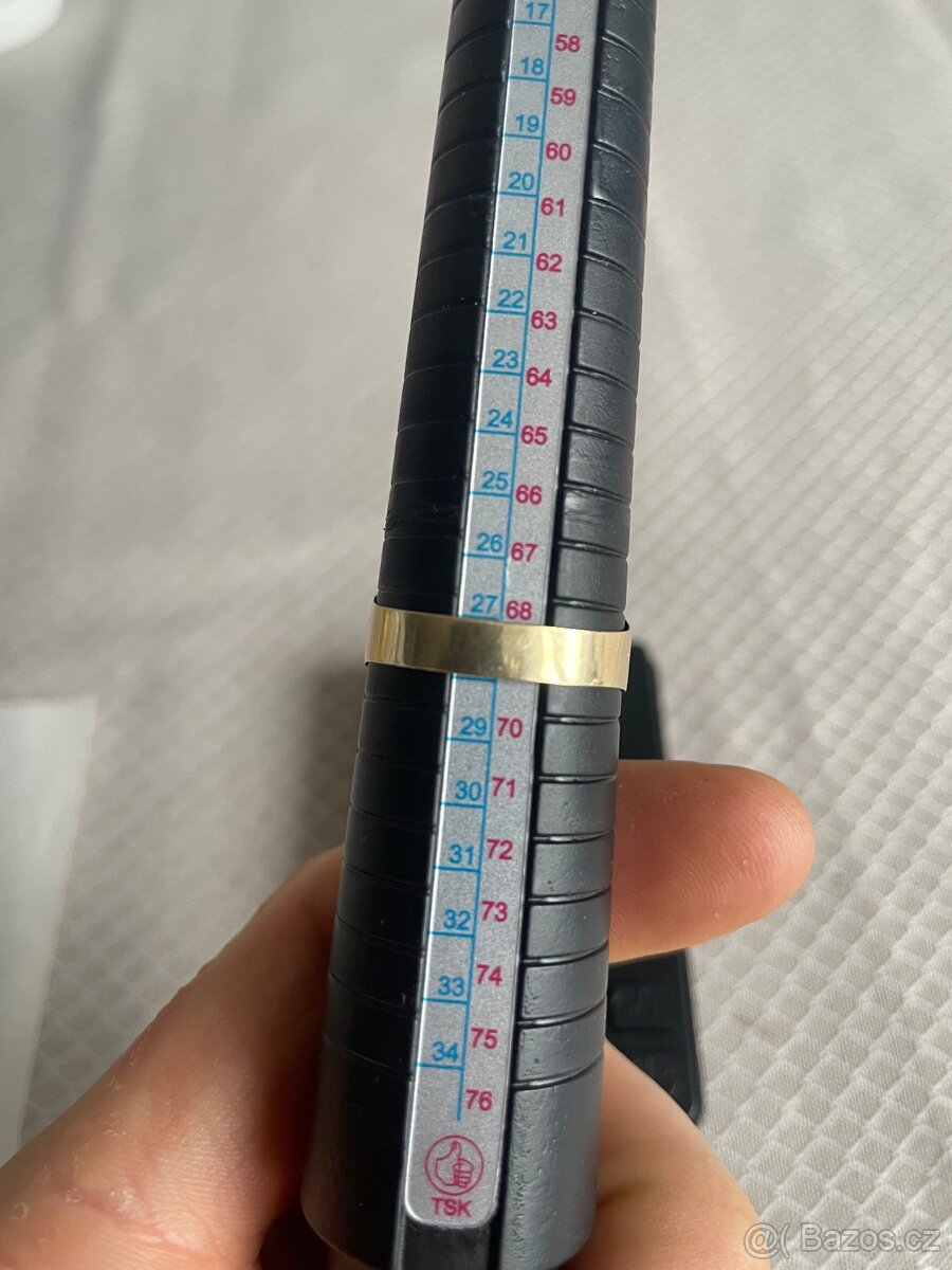 Pánský zlatý prsten 585 14k - 2